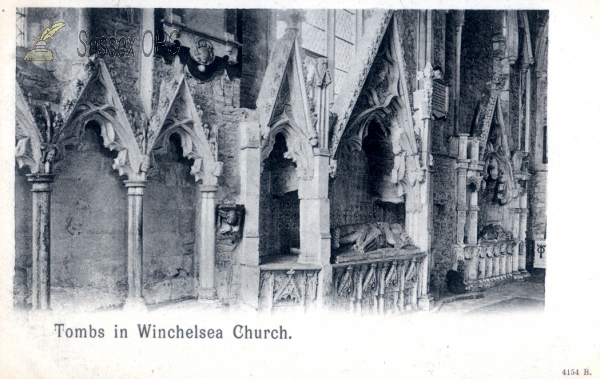 Winchelsea - St Thomas Church - Tombs